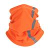 Men Women Winter Neck Warmer Windproof Reflective Neck Gaiter Adjustable Fleece Face Scarf Mask for Hiking Cycling Skiing