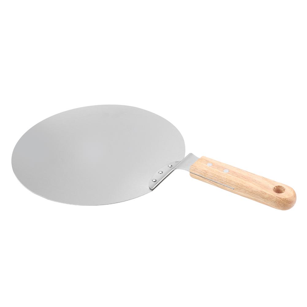 Kjøkken Bakeverktøy i rustfritt stål Rund Pizza Spatel Spade Konditorkake Kjøkkenutstyr