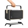 Speakers Holder, Gloss Acrylic Desktop Accessory with Vibration Damping for Authentics 300 Speakers