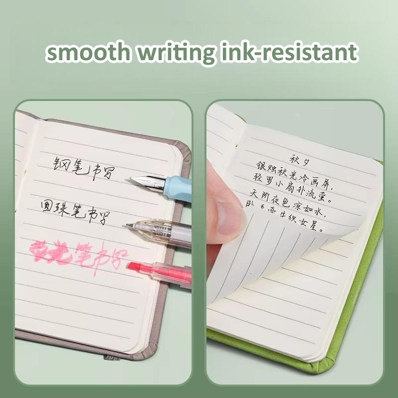 A7 Mini Notebook Portable Pocket Notepad Memo Diary Planner Agenda Organizer 365 Days Notebook Journals Office School Stationery