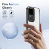 KEYSION Transparent Case for VIVO V30 Pro 5G V30 Soft TPU+PC Anti-slip HD Clear Shockproof Phone Back Cover for VIVO V30 5G