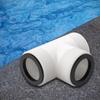 Swimming Pump Hose Adapter Controlling Flow Above Ground Pool Hose Connector Threaded Inlet Pump Adapter for Intex Coleman Pool