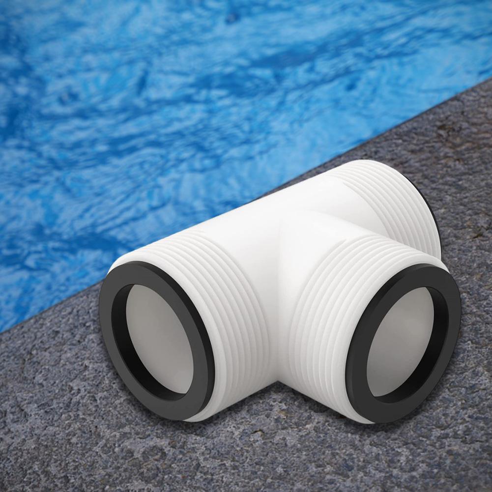 Swimming Pump Hose Adapter Controlling Flow Above Ground Pool Hose Connector Threaded Inlet Pump Adapter for Intex Coleman Pool