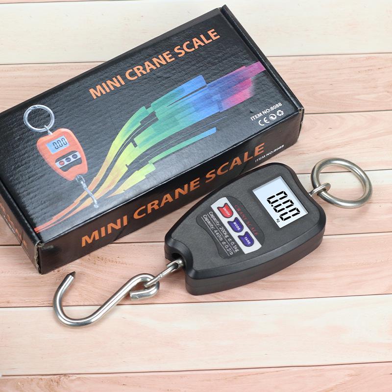 Tragbare elektronische Handhakenwaage, 200 kg Tragkraft