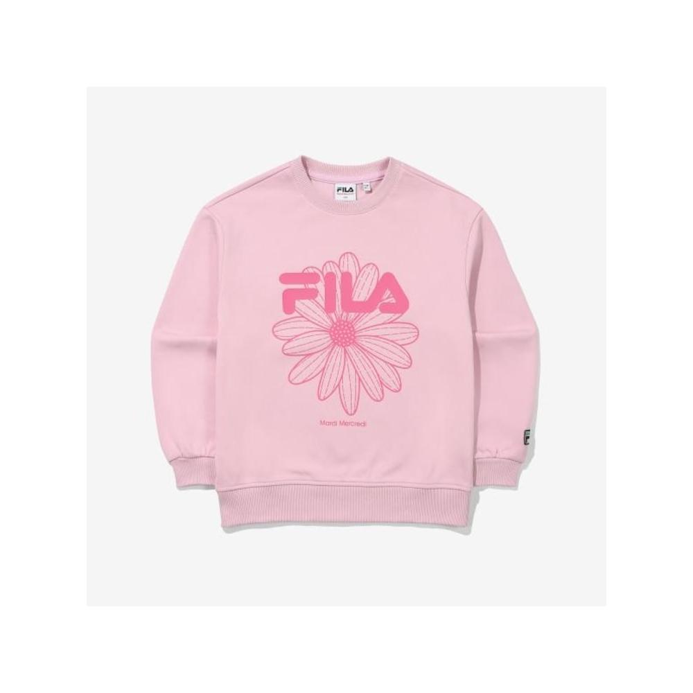 

[Fila Kids] Fila X Mardi Flower Sweat fk2poe3m01X Lac q0zfk2poe3m01XLac00 LALAC/110