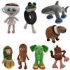 30cm Italian Brainrot Tralalero Tralala Plush Doll Anime Stuffed Soft Cushion Pillow Peripheral Toy Fans Custom Gift