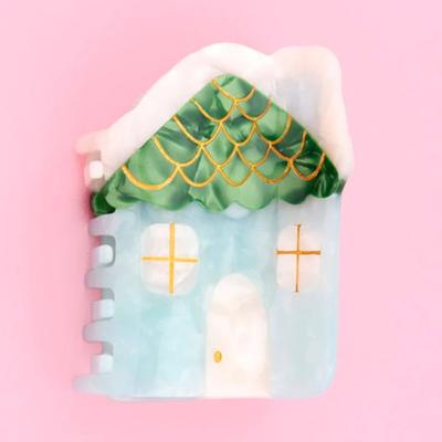 Coucou Suzette Christmas collection_Snowy House Hair Claw