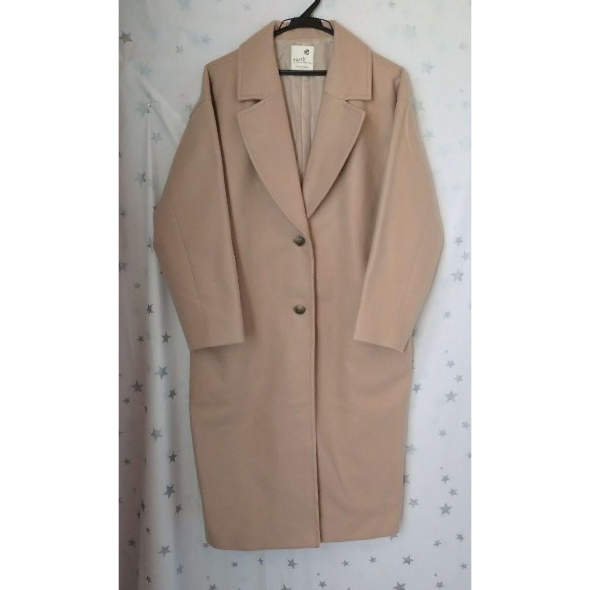 earth music&ecology coat beige M size