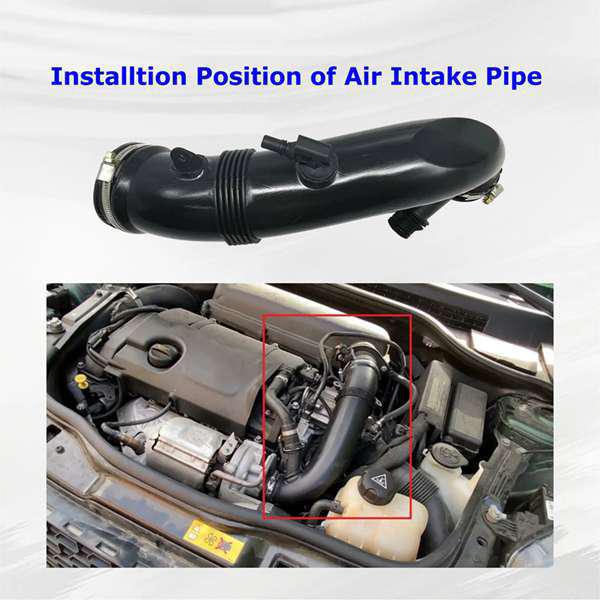 Supercharged Intake Pipe for BMW 13717602692, 13717607778, 13717627501 Models