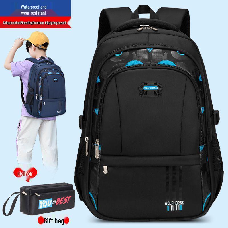 Vodotěsný školní batoh velké kapacity pro žáky základních, nižších středních a středních škol