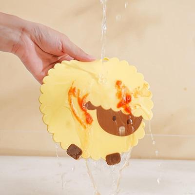 Kreslená podložka na čaj ovce pro domácnost, podložka pod jídlo, podložka pod mísu, izolační podložka, podložka pod mísu