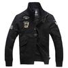 Large Size Embroidered Spring and Autumn Jacket Men's Casual Jacket Military Large Size Men's Coat Tide