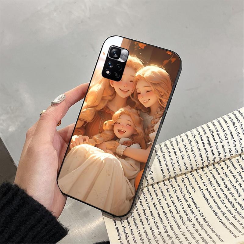 Etui na telefon Happy Mom Girl Sister Couple Dla Xiaomi Redmi Note 13 12 Pro 11S 11 10 Pro 10S 12S Redmi 10 13C 9C