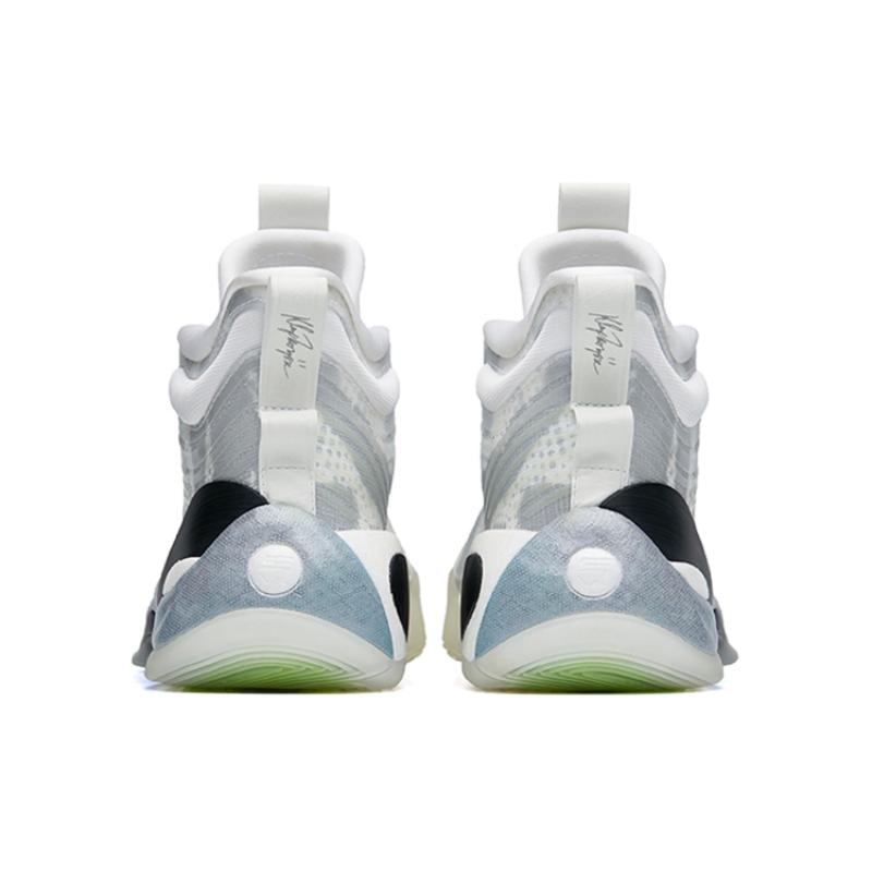 Anta KT7 Pro Nitrogen Technology Low-Top Performance Basketball Shoes Men's Gray White Sneakers 112231101-8