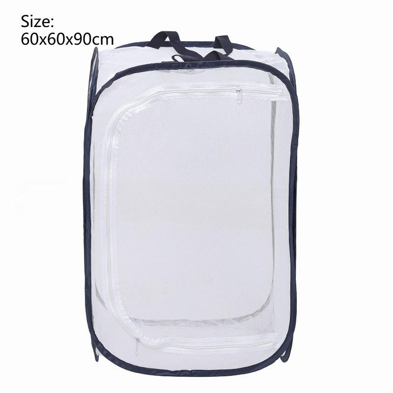 Outdoor Folding Insect Breeding Cage Butterfly Cage Hatchable Mesh Breathable Light Transmitting Insect Observation Box Cage
