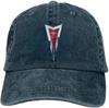 Nyanhif Personalized Pontiac Auto Logo Fashion Hat Cap for Unisex Black