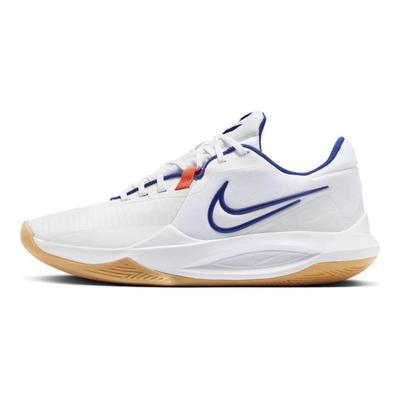 Pánske basketbalové topánky Precision 6 Low top biele Nike HV1796-141