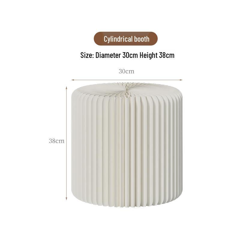 Creative Foldable Cylindrical Display Rack and Wedding Ornament Stand