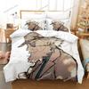 Summer Time Rendering Ushio Bedding Set Cartoon Anime Set Adult Kid Bedroom Duvet Cover Sets 3D Print Anime Home Textileextile7