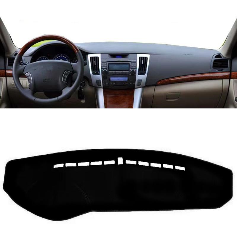 

Для Hyundai NF Sonata Sonica 2005-2008 2009 ПротивоУФ Накидка на Панель Приборов Солнцезащитный Коврик Коврик на Панель Защита Ковра Ковер Автоаксессуары Black(Black Edge)