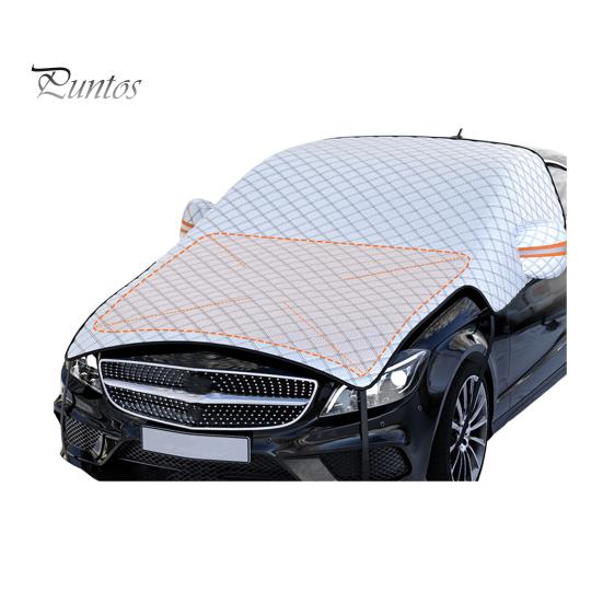 Automobile Ice Shield Snow Cover Foldable Design Wear Resistant Easy Installation Anti-Freezing Winter Car Windshield Snow Cover