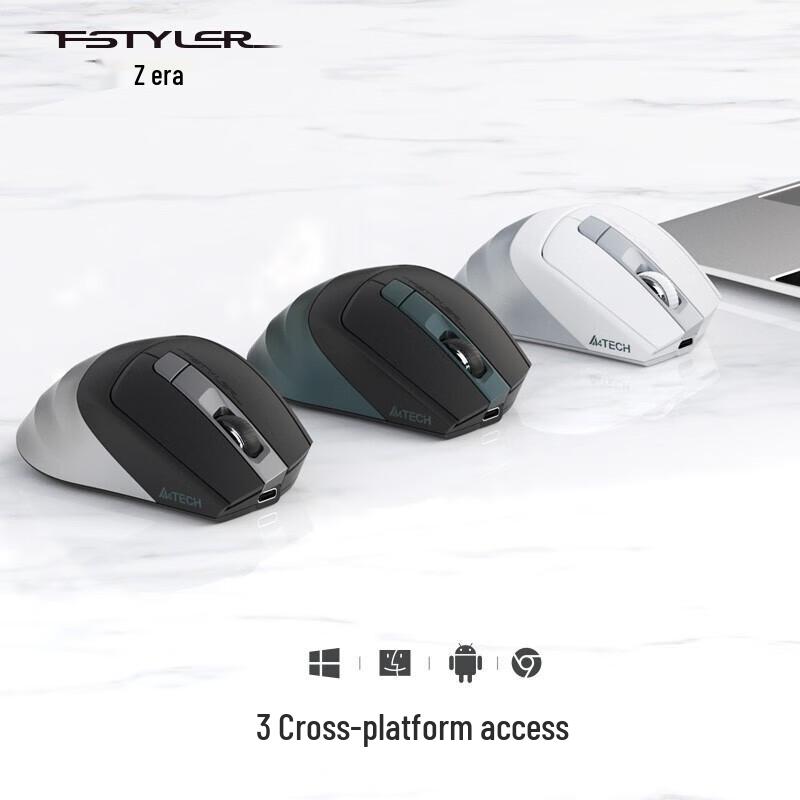 A4TECH FB35CS Rechargeable Bluetooth Wireless Dual-Mode Mouse