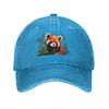 Cute Red Panda Baseball Cap Unique Hats Custom Hat Luxury Caps Brand Man Cap Boy Child Womens