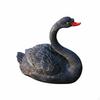 Buoyant Swan Statue Resin Material Figurine Weatherproof for Landscape Designers,