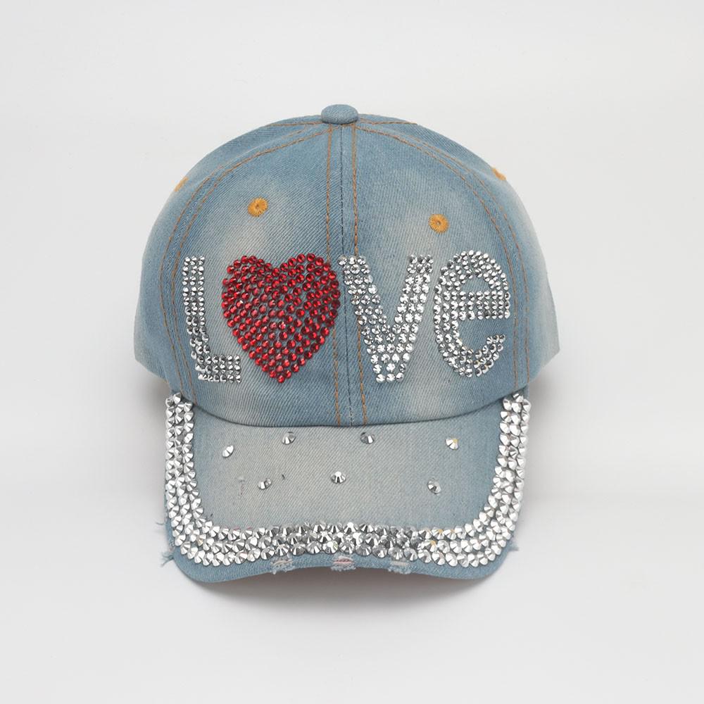 Women's Baseball Cap Snapback Hats For Women Summer Sunshade Outdoor Rhinestone Fashion Casual Cap Women New Vintage Gorro