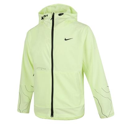 Unbegrenzt Logo Sportlich Lässig Kapuzen-Reißverschlussjacke Herren Jacken Grün IF0373731