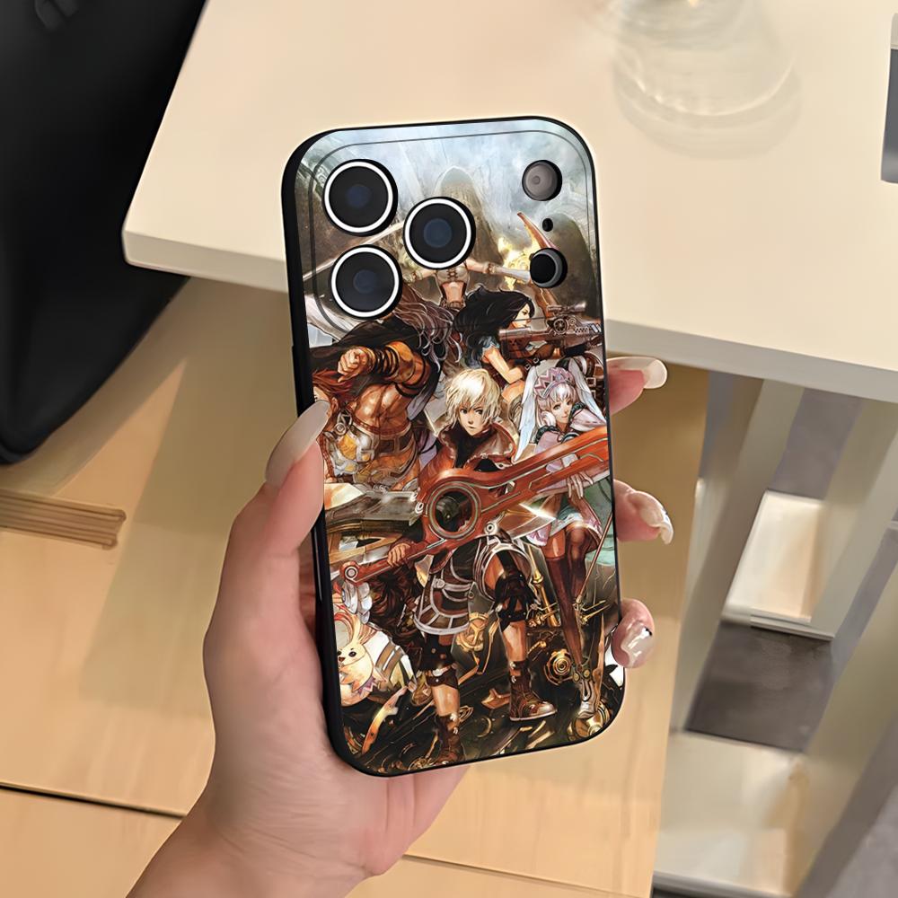 

X-Xenoblade C-Chronicles Phone Case For IPhone 17 Air 16 E Pro Max 15 14 13 Mini 12 Pro 11 Max Plus Black Soft Shell iPhone 14ProMax