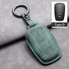 Leather Car Key Case Cover Shell for Toyota Prius Camry Corolla CHR C-HR RAV4  2017 2018 2019 2020 Land Cruiser Prado GT86