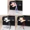 Miu Pu Cute Dog Bag Charm With Creative Keychain Accessory For Women