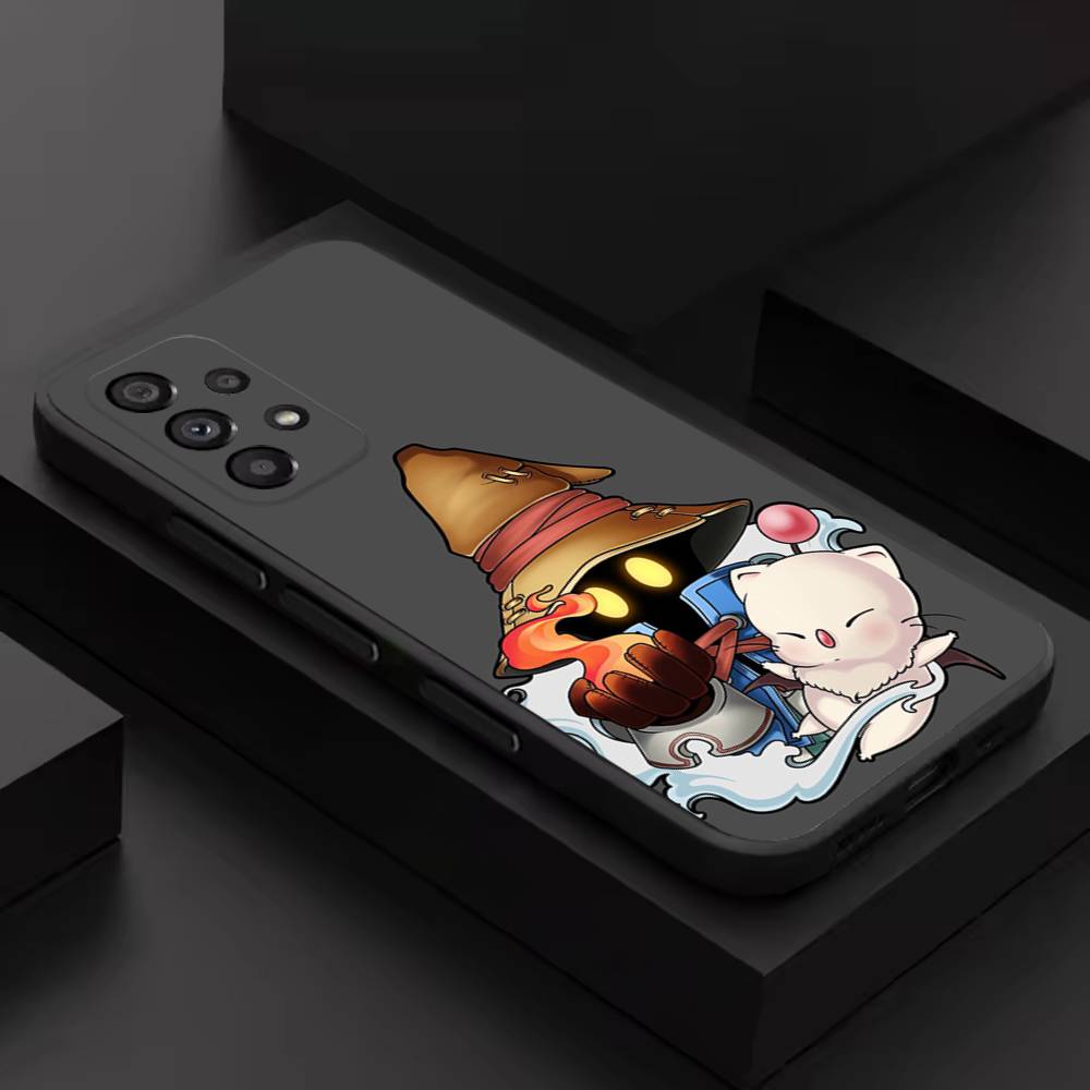 F-Finals-Fantasy Vivi Phone Case For Samsung S 9,10,21,30,22,23,24,25,26,Ultra,Plus,Lite,FE,4,5G Black Soft Case