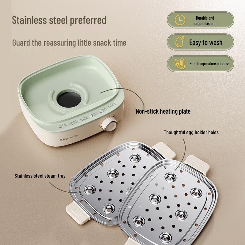 Bear ZDQ-E12N1 Electric Egg Cooker & Steamer CN plug (adapter included)