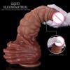 Handgehaltener Dildo Weibliche Masturbation Muskelgefühl Simulation Penis Erwachsenen Sexprodukt