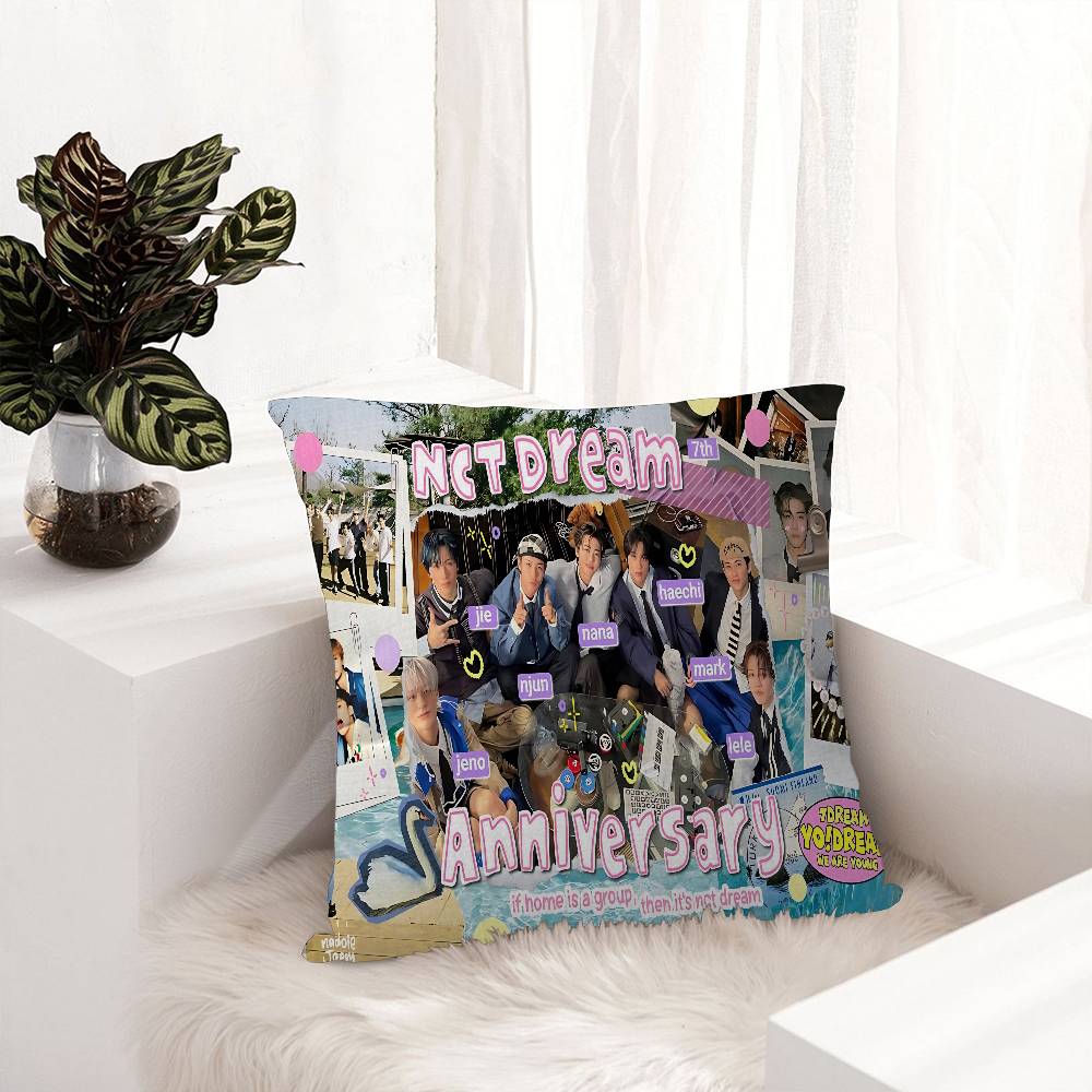 Nuova Kpop N-Nct D-Dream Copricuscino Decorativo Divano Decorazione Casa custodia federe