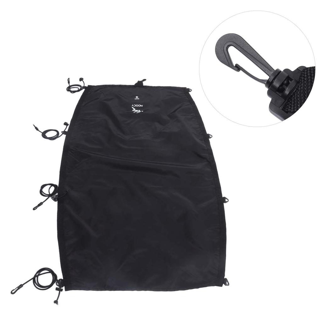 Kayak Cockpit Drape Cover Waterproof Cockpit Cover Kayak Canoe Cockpit Accessories for Boating