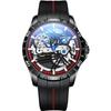 AILANG Top Luxury Brand Men Sport Waterproof Automatic Mechanical Watches Luminous Skeleton Men's Watch Silicone Strap Reloj