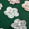Pearl Cute Cartoon Lace Flower Lace Embroidery Sticker Diy Hand Account Accessories Brooch Hairpin Hair Accessories Accessories Cloth