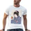 Shimura Tatsumi Five Figures of Modern Beauties T-Shirt Labor Work Casual T-Shirt