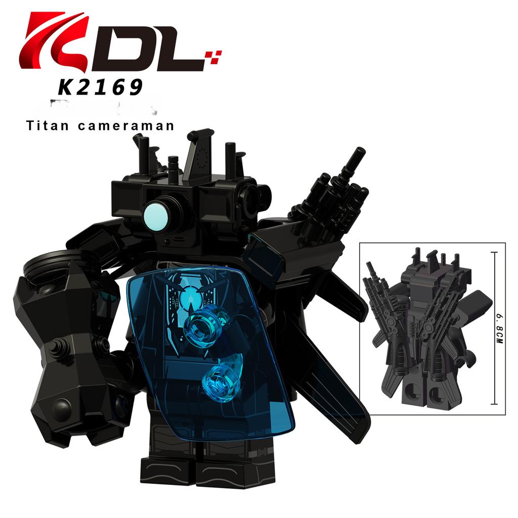 KDL823 Cartoon Anime Game Series Toilet Man Gman Αξεσουάρ Δομικά στοιχεία Φιγούρες για Παιδιά Συλλογή Παιχνίδια Δώρο