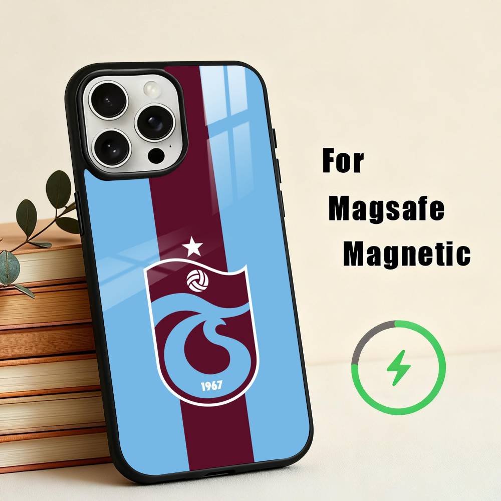 T-Turkey T-T-TrabzonsporS Phone Case For iPhone17,16,15,14,13,12,11 Plus,For Magnetic Wireless Charge Cover