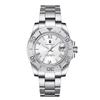 CORGEUT 40mm NH35 Uhrwerk Herren Klassische Uhren Automatisch Mechanisch Saphirglas 10Bar Tauchen BGW9 Leuchtend Geschenkuhren