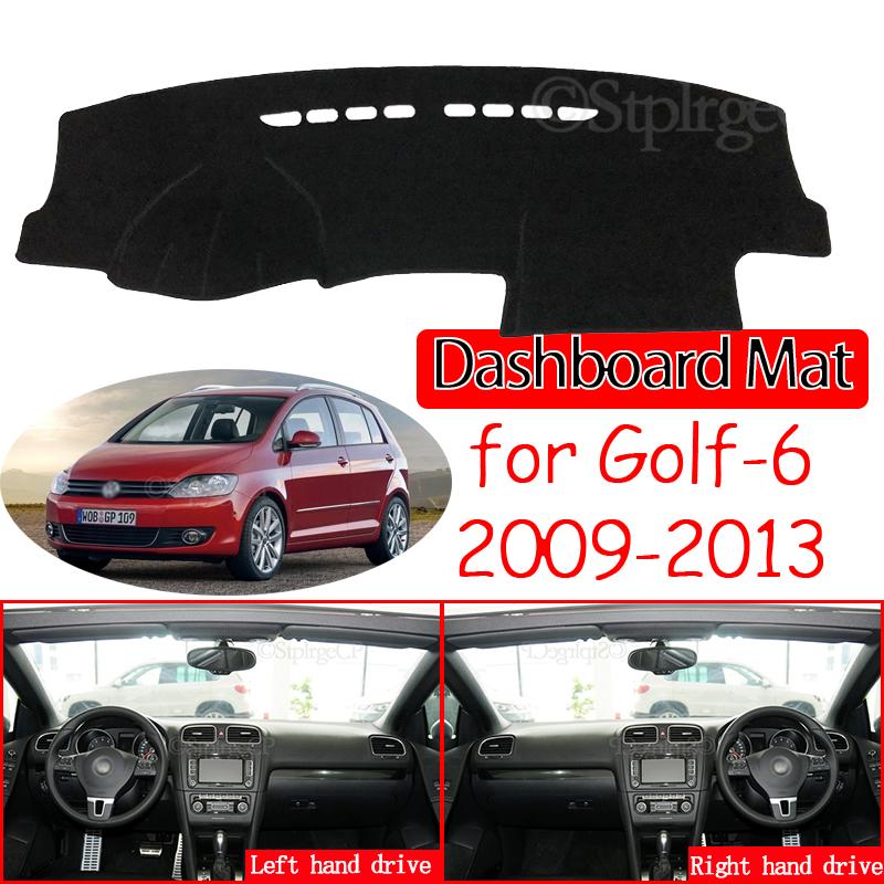 Anti-Slip Mat Dashboard Cover Pad SunShade Dashmat Carpet Accessories 2010 2011 2012 for Volkswagen VW Golf 6 MK6 2009~2013 5K