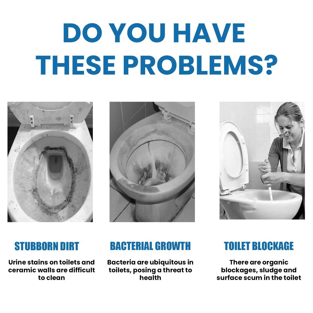 Foam Toilet Cleaner, Toilet Bowl Cleaner, Foaming Powder-Splash Toilet Cleaner, Cleaner Foaming Powder For Toilet Cleaning 150ml