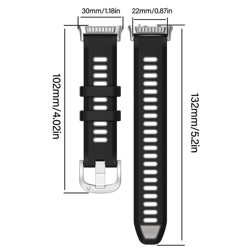 strong  Silicone Replacement Straps Comfortable & Breathable Designs Wristband for Everyday Use Suitable for Watch 