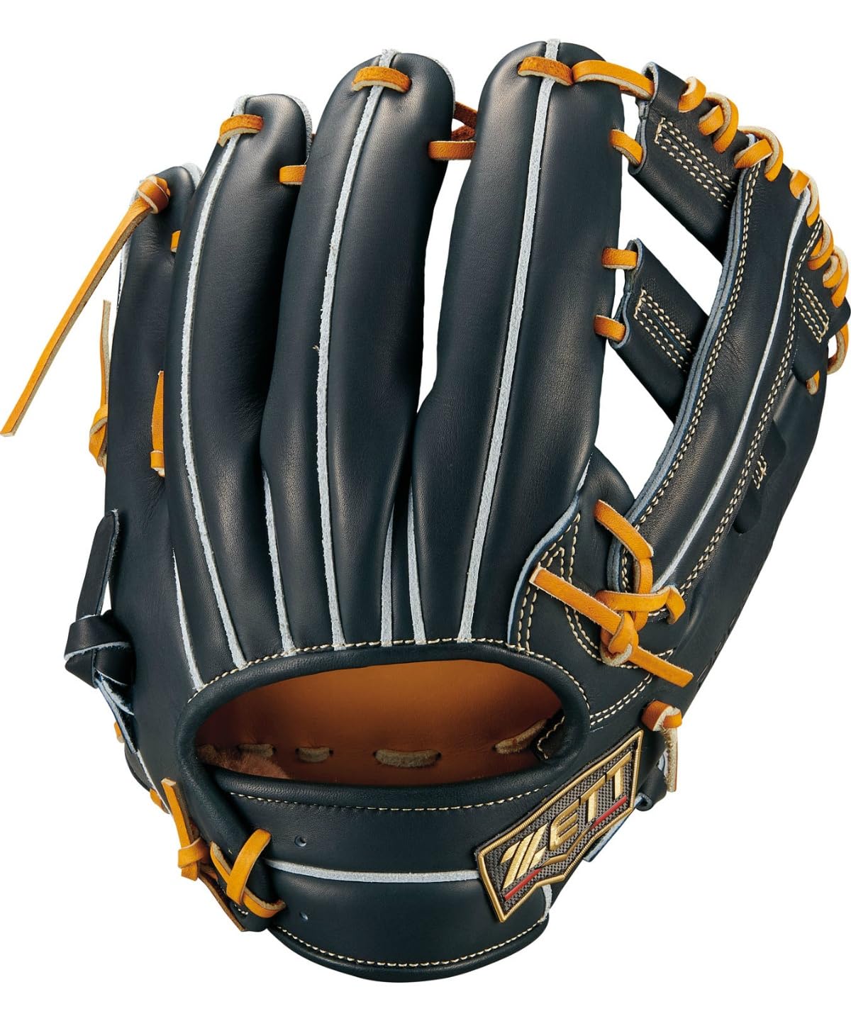 

ZETT Pro Status SE Baseball Modeled after Hiroto for Second and Night Black x Oak Size Made in BPROG256SQ Glove, Kofukuda, Shortstop, Right-Handed