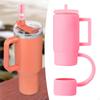 5 Pieces Silicone Straw Covers Caps Creative Reusable 10mm Protector Stopper Cup