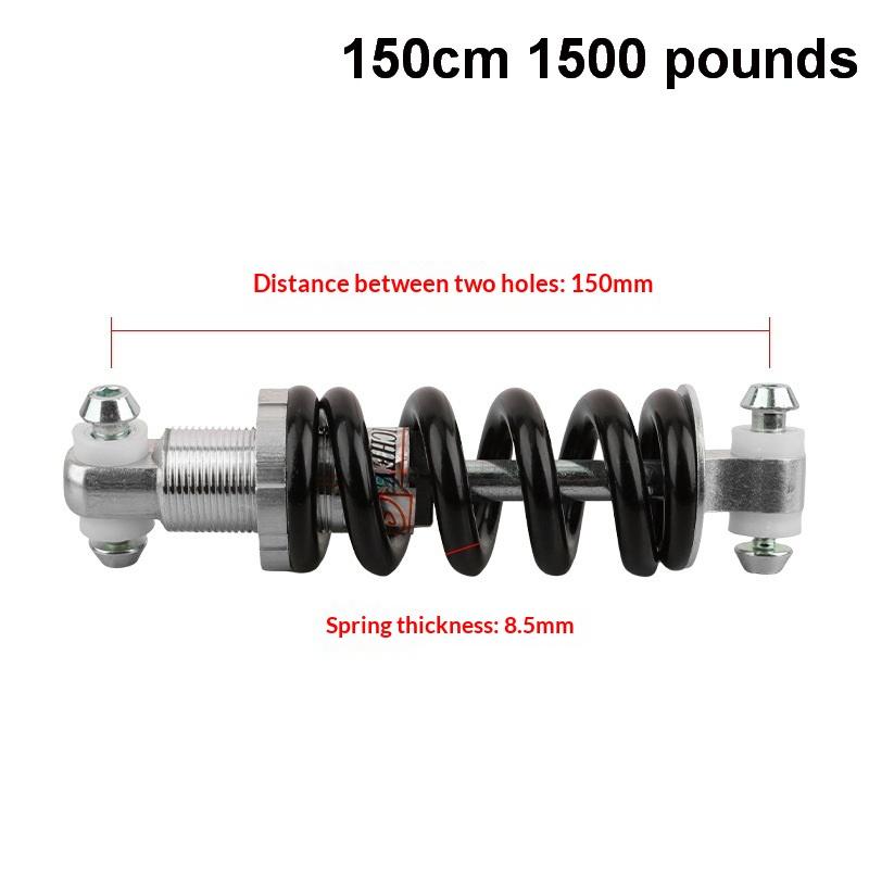 MTB Bicycle Shock Absorber, 1Pcs DIY Electric Bike Rear Suspension Spring 100/125/150MM Accessories.